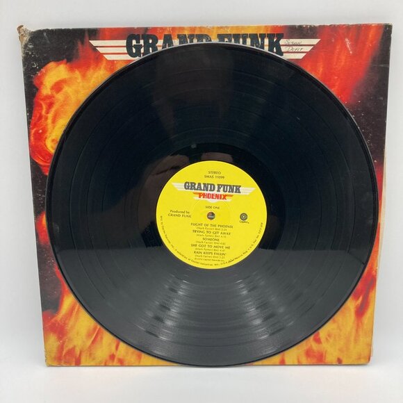 Grand Funk Phoenix Vintage Vinyl Record Album LP Gatefold 1972 - Picture 4 of 7